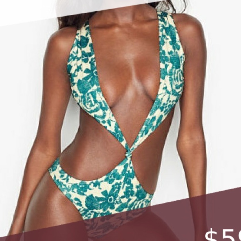 La gotta one piece low cut swimsuit